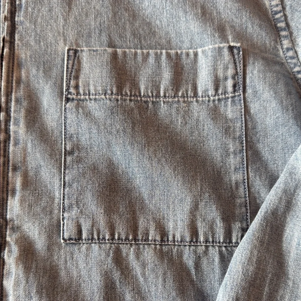 J. Crew Light Blue Denim Shirt Jacket